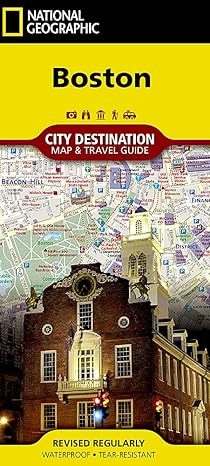 boston map 1st edition national geographic maps 1597750573, 978-1597750578