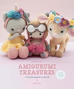 amigurumi treasures 15 crochet projects to cherish 1st edition erinna lee 9491643304, 978-9491643309