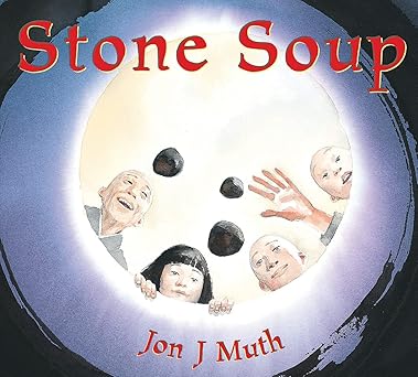 stone soup 1st edition jon j muth 043933909x, 978-0439339094