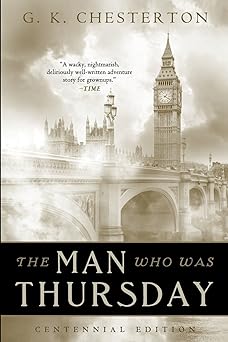 the man who was thursday 1st edition g k chesterton ,chesterton books 153733901x, 978-1537339016