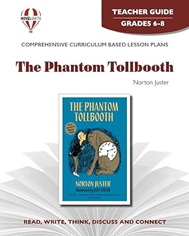 the phantom tollbooth teacher guide by novel units 1st edition novel units 1561372900, 978-1561372904