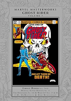 marvel masterworks ghost rider vol 7 1st edition j m dematteis ,marvel various ,bob budiansky 1302962612,