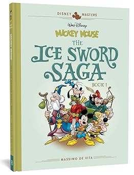 walt disneys mickey mouse the ice sword saga disney masters vol 9 1st edition massimo de vita 1683961986,