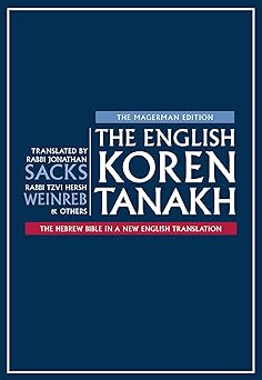 the english koren tanakh a new english translation of the hebrew bible 1st edition jonathan sacks ,tzvi hersh