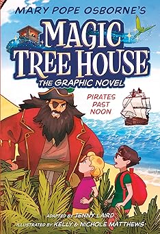 pirates past noon graphic novel 1st edition jenny laird ,mary pope osborne ,kelly matthews ,nichole matthews