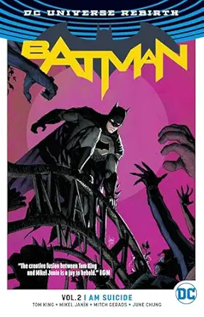 batman vol 2 i am suicide 1st edition tom king ,mikel janin 1401268544, 978-1401268541