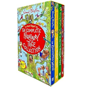 the complete magic faraway tree collection 4 books box set by enid blyton 1st edition enid blyton ,up the