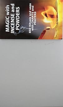 magic with incense and powders 1st edition anna riva 094383211x, 978-0943832111