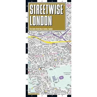 streetwise london map laminated city center street map of london england 1st edition michelin 206725992x,