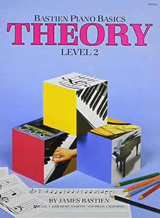 bastien piano basics theory level 2 1st edition jane bastien 0849752736, 978-0849752735