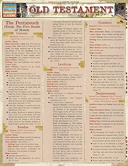 old testament a quickstudy laminated reference guide 1st edition thomas smith m div 1572228318, 978-1572228313