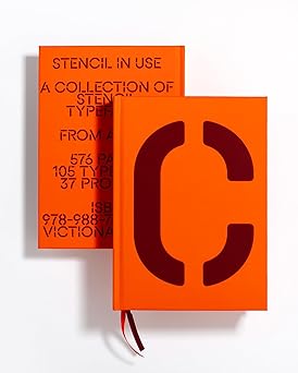 stencil in use a collection of stencil typefaces 1st edition viction 9887684546, 978-9887684541