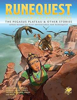 runequest the pegasus plateau and other stories 1st edition chaosium inc ,jason durall 1568823304,