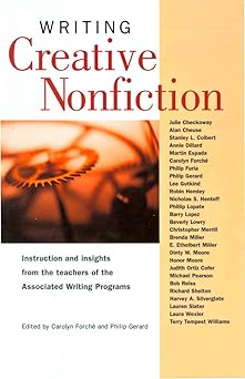 writing creative nonfiction 1st edition philip gerard 1884910505, 978-1884910500