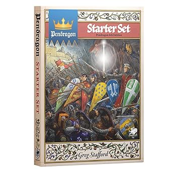 pendragon starter set 1st edition greg stafford ,david larkins ,chaosium inc 1568825749