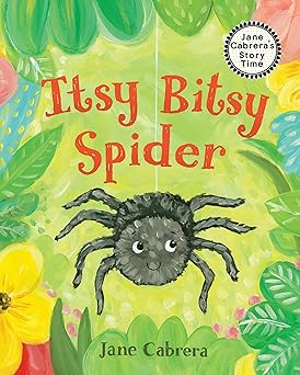 itsy bitsy spider 1st edition jane cabrera 0823459608, 978-0823459605