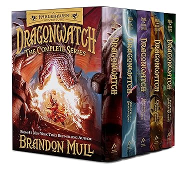 dragonwatch complete boxed set 1st edition brandon mull 1629729361, 978-1629729367