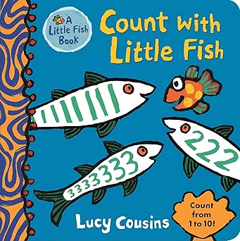 count with little fish 1st edition lucy cousins 1536200247, 978-1536200249