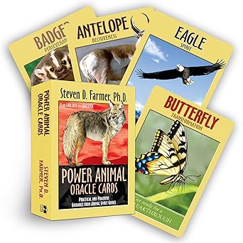 power animal oracle cards practical and powerful guidance from animal spirit guides 1st edition steven d