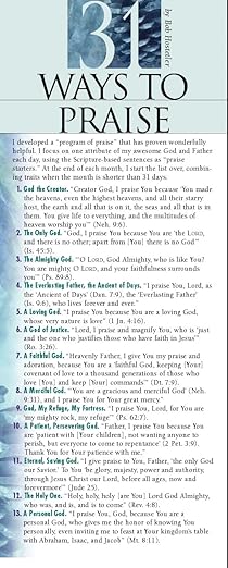 31 ways to praise 50 pack 1st edition bob hostetler 1576839079, 978-1576839072