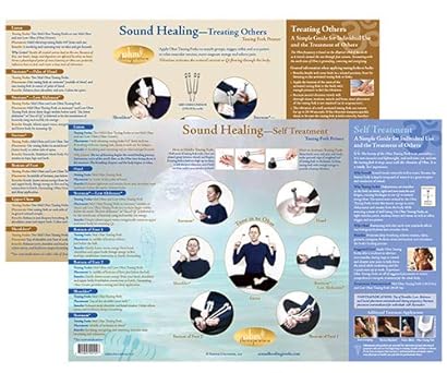 sound healing chart a tuning fork primer 1st edition marjorie de muynck 098941275x, 978-0989412759