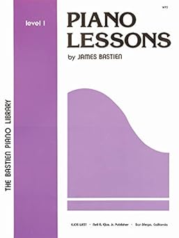 wp2 piano lessons level 1 bastien piano library 1st edition james bastien 0849750016, 978-0849750014