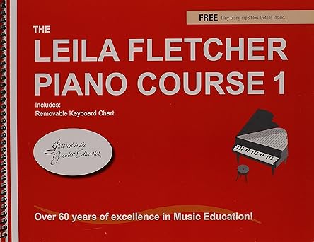 lf001 the leila fletcher piano course book 1 1st edition leila fletcher 092196577x, 978-0921965770