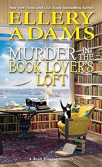 murder in the book lovera s loft 1st edition ellery adams 1496729501, 978-1496729507
