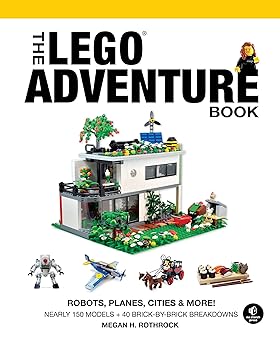 the lego adventure book vol 3 robots planes cities and more 1st edition megan h rothrock 1593276109,