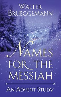 names for the messiah an advent study 1st edition walter brueggemann 0664262570, 978-0664262570