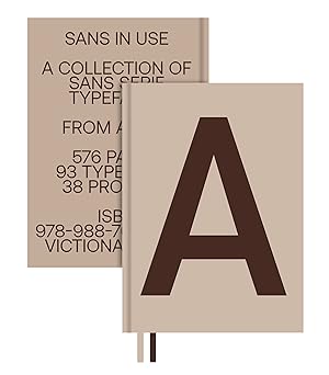 sans in use creative typefaces and their applications 1st edition viction 9887684422, 978-9887684428
