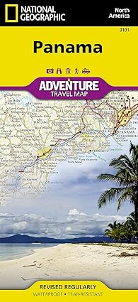 panama map 1st edition national geographic maps adventure 1566952603, 978-1566952606