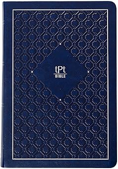 the passion translation new testament giant print indigo with psalms proverbs and song of songs a a modern