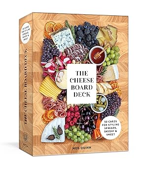 the cheese board deck 50 cards for styling spreads savory and sweet 1st edition meg quinn ,shana smith ,haley