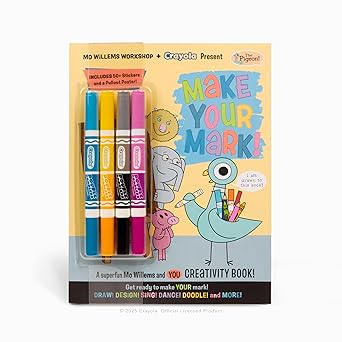 mo willems workshop and crayola present make your mark a superfun mo willems and you creativity book 1st