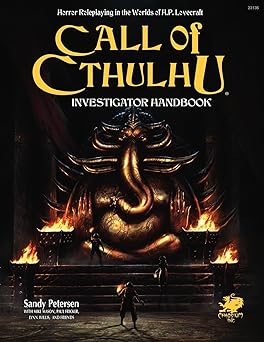call of cthulhu investigators handbook 1st edition chaosium inc ,mike mason ,sandy petersen ,lynn willis