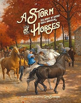 a storm of horses 1st edition ruth sanderson 1623718481, 978-1623718480