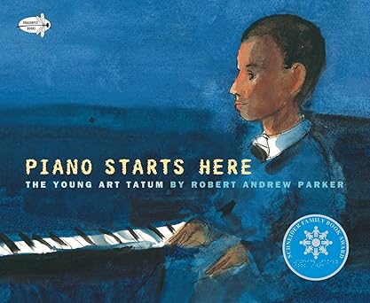 piano starts here the young art tatum 1st edition robert andrew parker 0553533924, 978-0553533927