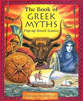 the book of greek myths pop up board games 1st edition tango books ,brian lee 1857073843, 978-1857073843