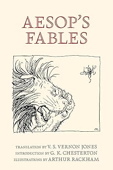 aesops fables 1st edition aesop ,arthur rackham ,v s vernon jones ,g k chesterton 1965684661, 978-1965684665