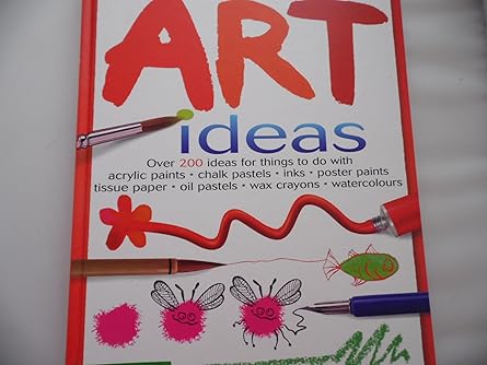 usborne book of art ideas 1st edition fiona watt ,amanda barlow ,howard allman 0746038291, 978-0746038291