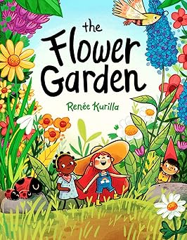 the flower garden a graphic novel 1st edition rena c e kurilla 1419750208, 978-1419750205