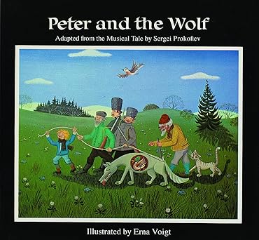 peter and the wolf 1st edition sergei prokofiev ,erna voigt 0879233311, 978-0879233310
