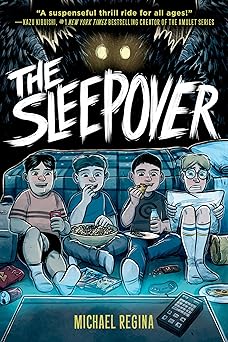 the sleepover a graphic novel 1st edition michael regina 0593117344, 978-0593117347