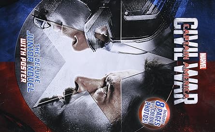 marvels captain america civil war the deluxe junior novel 1st edition chris wyatt 0316271411, 978-0316271417