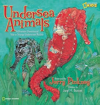 undersea animals a dramatic dimensional visit to strange underwater realms 1st edition jerry pinkney ,jane h