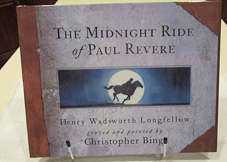the midnight ride of paul revere 1st edition henry wadsworth longfellow ,christopher bing 1929766130,