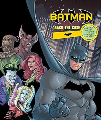 dc comics batman crack the case 1st edition derek fridolfs ,eduardo mello 1683836901, 978-1683836902