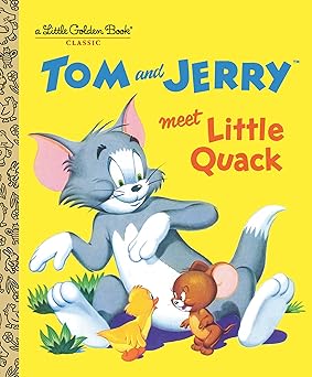 tom and jerry meet little quack 1st edition don maclaughlin ,harvey eisenberg ,golden books 0593306449,