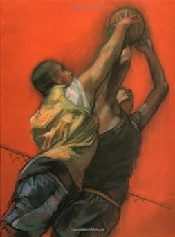 hoops 1st edition robert burleigh ,stephen t johnson 0152014500, 978-0152014506